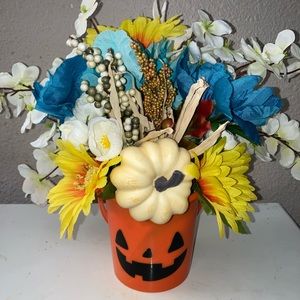 Halloween Flower Arrangement